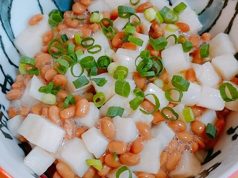 べったら漬けと卵醤油たれ納豆ご飯